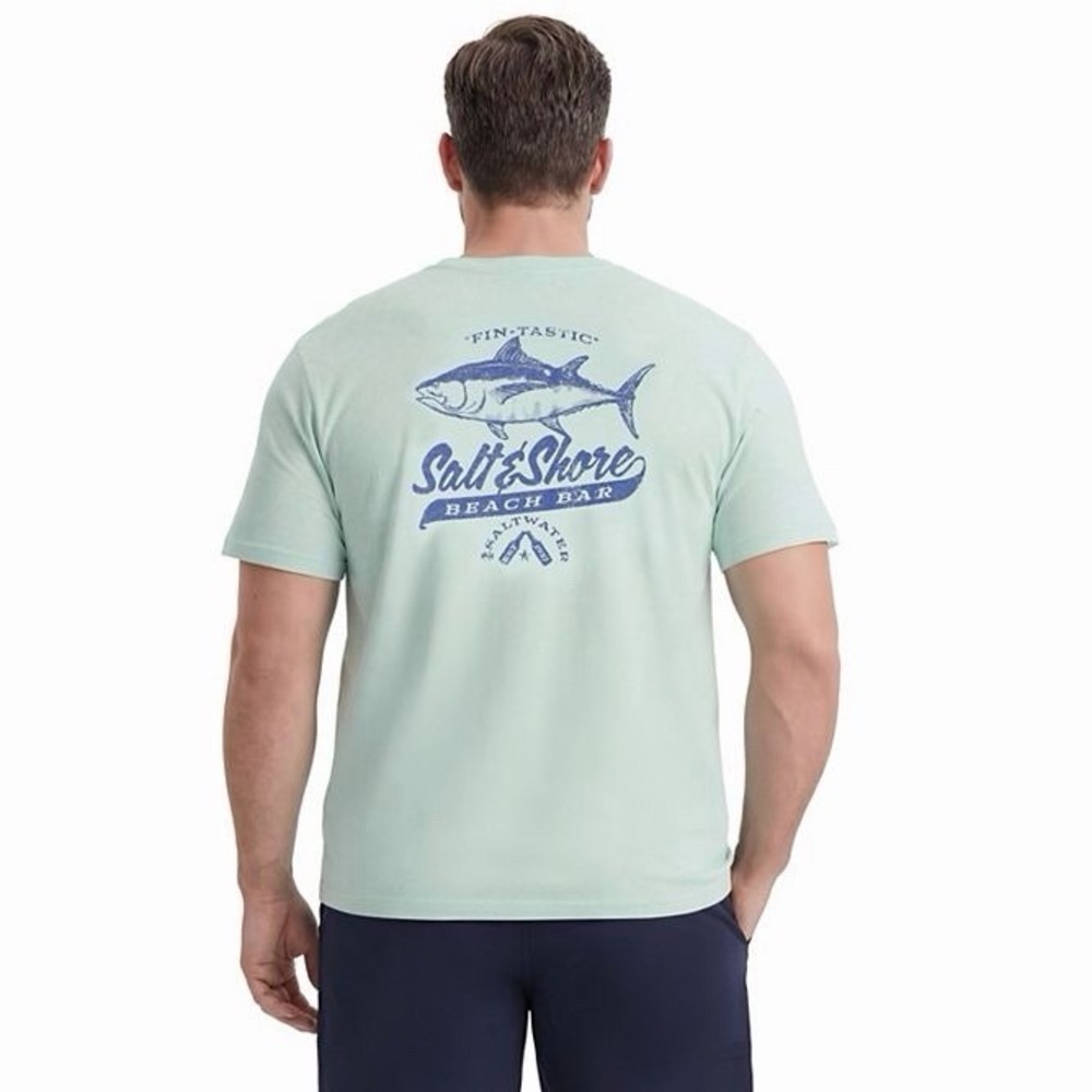 Big & Tall IZOD Saltwater Short Sleeve Graphic Tee NWT 3XLT
